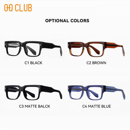 O-Q CLUB Blue Light Blocking Glasses for Sight for Men Sunglasses Women Lunette Pour Femme Original Optical Lenses With Recipe