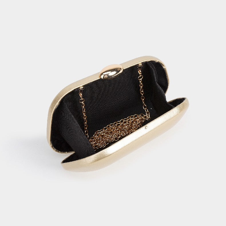 Handbag New Fashion Crossbody Shoulder Evening Pu Leather Clutch Parties Square Bag Original Luxury Brands Bags Golden Pouch Sea