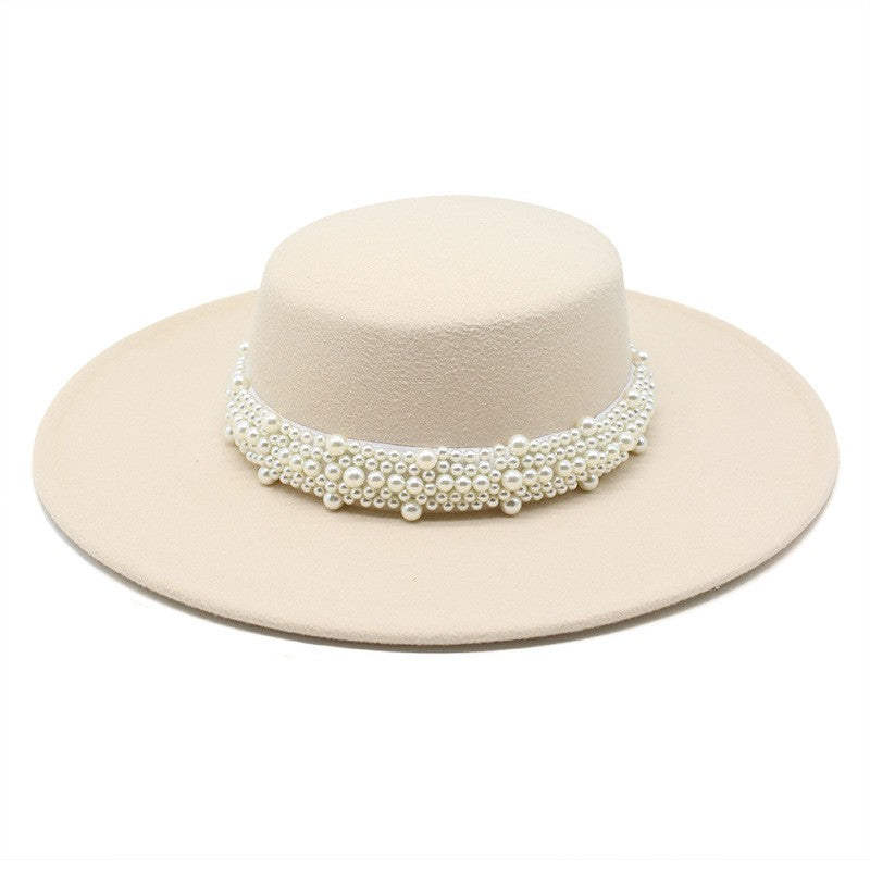 CHAPÉU FEMININO Chapéu Coco Chapéu Fedora Para Mulheres Chapéu Branco Plano Cinto De Luxo Senhoras Chapéu De Casamento Chapéus Fedora Outono Inverno ?????
