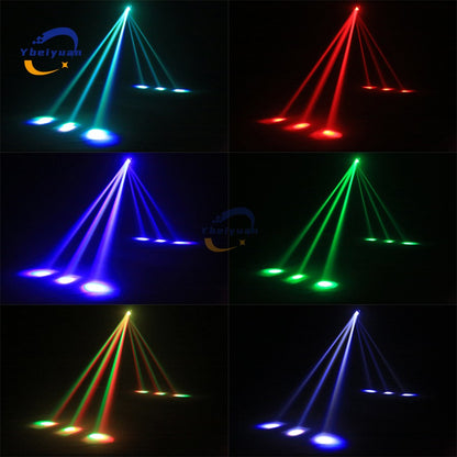New Double Head Moving Head Beam Light With Aperture Remote Control DMX512 DJ Disco Bar Christmas Birthday Party Effect Light