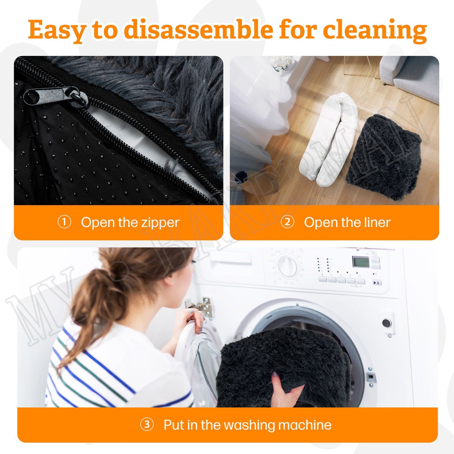 Manta lavável Capa de sofá Cama grande para cães Sofá de pelúcia para cães e gatos Sofá almofada de pelúcia quente para cães e gatos. Inverno