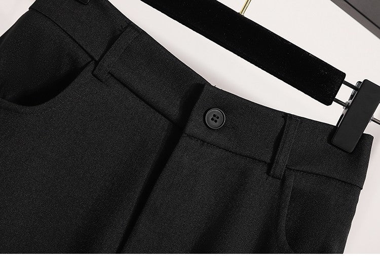 Suit Half-body Skirt Women's Large Size Autumn New Fashion Elegant Commuting Medium-length Package Hip Skirts Loose A-line Skirt