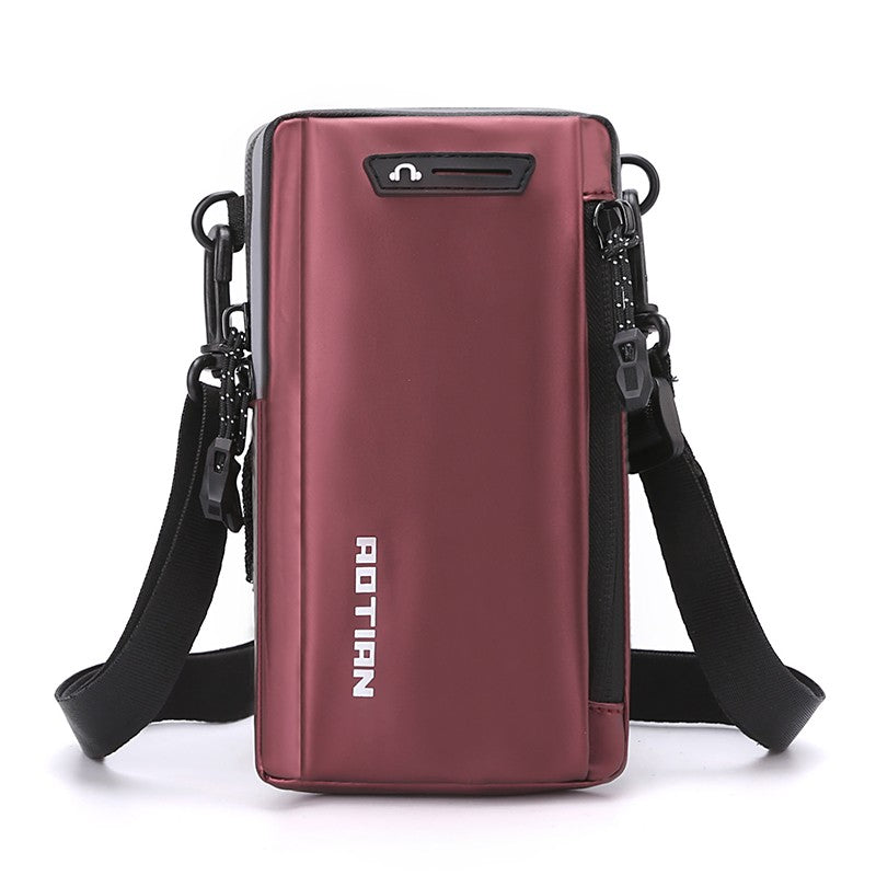 Man Shoulder Bags Oxford Messenger Handbags Fashion Mini Pouch Casual Solid Crossbody Bags For Male Shopper Tote