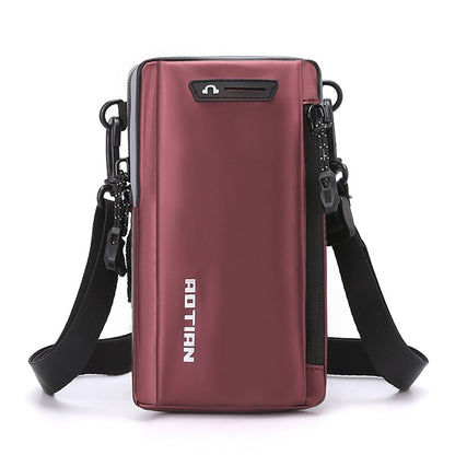 Man Shoulder Bags Oxford Messenger Handbags Fashion Mini Pouch Casual Solid Crossbody Bags For Male Shopper Tote