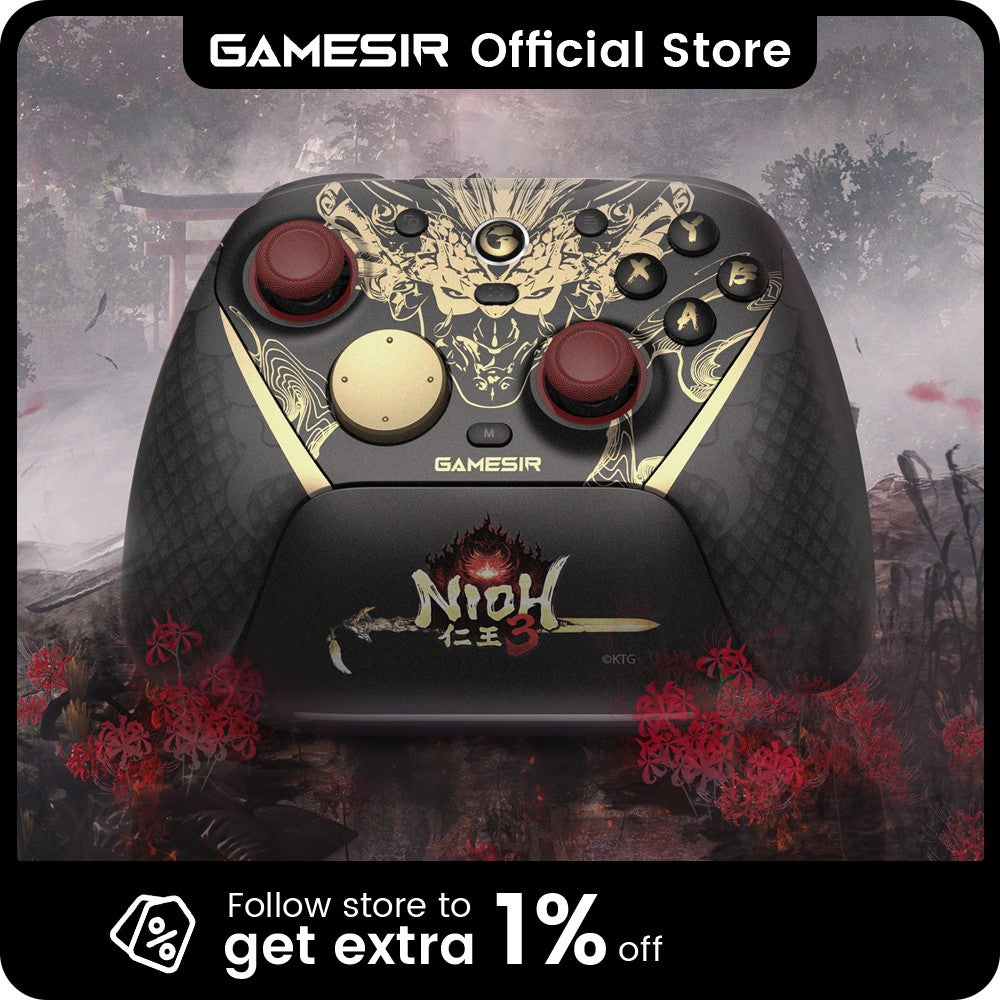 GameSir G7 Pro 8K Nioh 3 Edition Switch Controller, Wireless Gaming Controller for Nintendo Switch 2, Android, iOS, PC, Steam