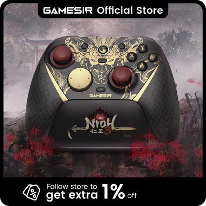 GameSir G7 Pro 8K Nioh 3 Edition Switch Controller, Wireless Gaming Controller for Nintendo Switch 2, Android, iOS, PC, Steam