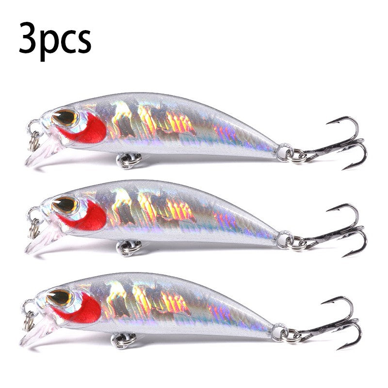 1Pcs 5.8Cm 5.4g Pesca Jerkbait Lure Sinking Minnow Fishing Lures Hard Bait Black Minnow Wobbler Fishing Tackle