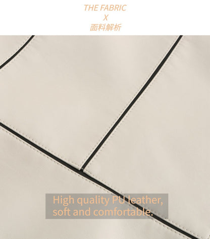 Red PU Faux Leather Jacket Women fashion Casual Biker Jackets Outwear Female Tops spring and autumn Black Leather Jacket Coat