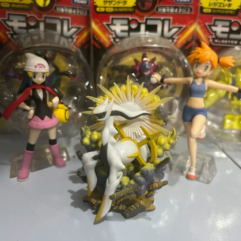 TOMY Interesting Cute Pokemon Figures Rare Legend Pokémon Good Quality Kawaii Exquisite Appearance Anime Collection Child Gift