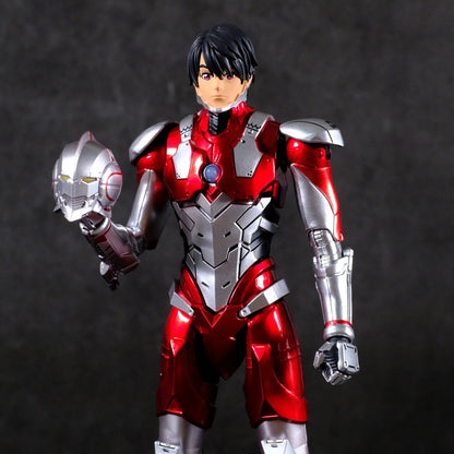 Boneco Articulado Ultraman ZD Toys Kotaro Higashi Terno Zero Terno Tiga Terno Ace Ultra Seven Ultraman Jack Modelo Colecionável Adulto