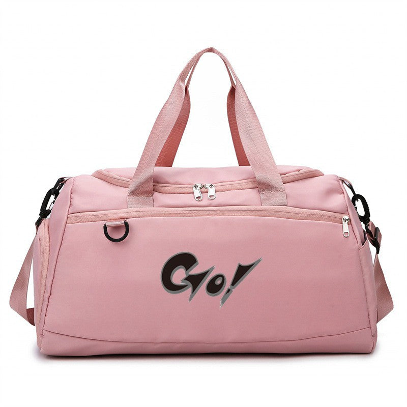 Unisex sports fitness Handbag large capacity dry wet separation swimming bag short distance business trip hand-held travel bag