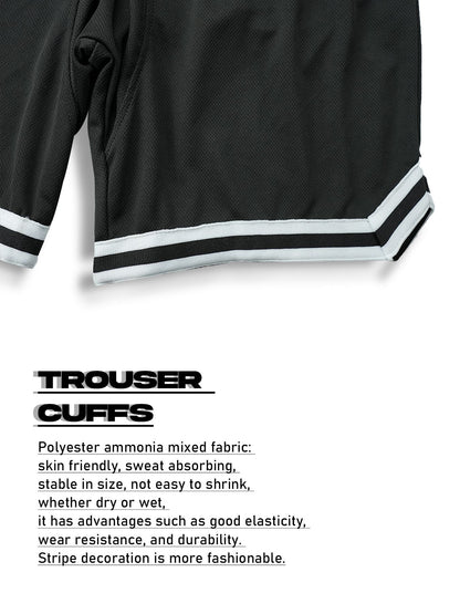 Men's Sports Basketball Shorts Mesh Quick Dry Gym Shorts for Summer Fitness Joggers Casual Breathable Short Pants Scanties