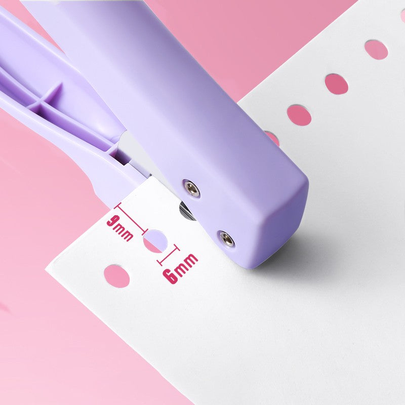 M&G 6mm Single Hole Punch for Paper 8 Sheets Capacity Scrapbook Punch Home Office School Supplies 6mm Diameter