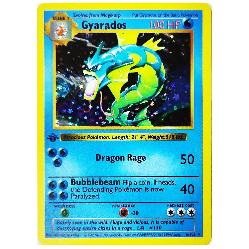 Cartas Colecionáveis Pokémon 1996 1ª Edição Flash Cards Charizard Blastoise Jogo DIY PTCG Jogo Anime Cartas Feitas à Mão Brinquedos de Presente