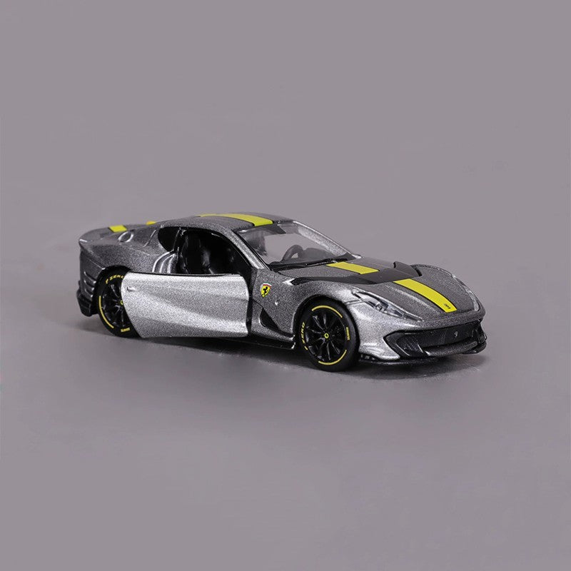 Liquidação Bburago Série 1:64 Ferrari Sp3 812c Lamborghini Bugatti Bolide Liga Miniatura Diecast Carros Brinquedos Presente para Crianças