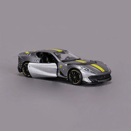Liquidação Bburago Série 1:64 Ferrari Sp3 812c Lamborghini Bugatti Bolide Liga Miniatura Diecast Carros Brinquedos Presente para Crianças
