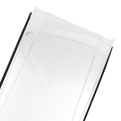 Extensão de Painel Inferior de Painel de Motocicleta Cromado Preto para Harley Softail Deluxe Springer Classic Night Train Injetada 00-2017