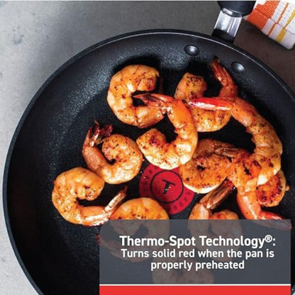 Advanced Nonstick Cookware Set 12 Piece Oven Broiler Safe 350F Kitchen Cooking Set W Fry Pans Saucepans Deep Saute Dutch Oven a