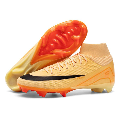 New Men's Football Boots Non-Slip Soccer Shoes Cleats Wholesale Training FG Top Quality Sneakers Drop Shipping Unisex Adult