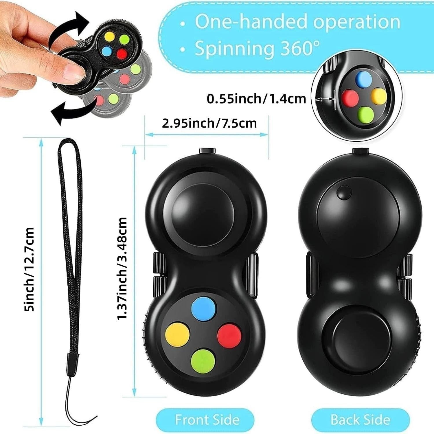 7/14 PCS Fidget Toys Adults Set,Relieves Stress Anxiety Fidget Toys for Kids and Adults with ADD,ADHD, Autism or Anxiety