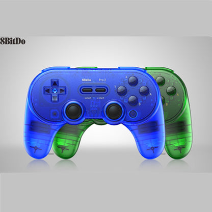 8BitDo Pro 2 Bluetooth Controller Gamepad For Nintendo Switch 2 PC,Window 10/11,Android,Steam Deck Hall Effect Joystick wireless