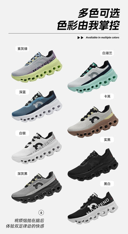 Marathon Men Sports Running Shoes Air Cushion Breathable Lightweight Male Comfortable Athletic Casual Sneakers Hiking Outdoor