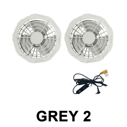 Fan vest Electric Cool Vest Cooling Fan Vest Air-conditioned Clothes Hiking Cooling 13 Hours High Temperature Work Fishing Vest