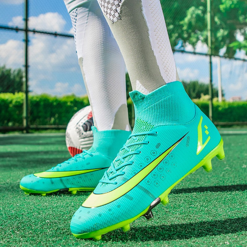 TF/FG Soccer Sneakers Youth Professional Training Football Boots Men Outdoor Lawn Non-Slip Soccer Shoes Hot Sale Soccer Cleats