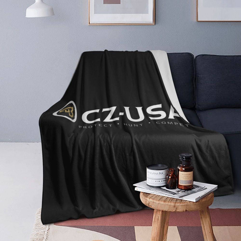 Ceska Zbrojovka CZ Blankets Flannel Sofa Throw Blanket Portable for Couch Bedding Outdoor Throws Bedspread Quilt