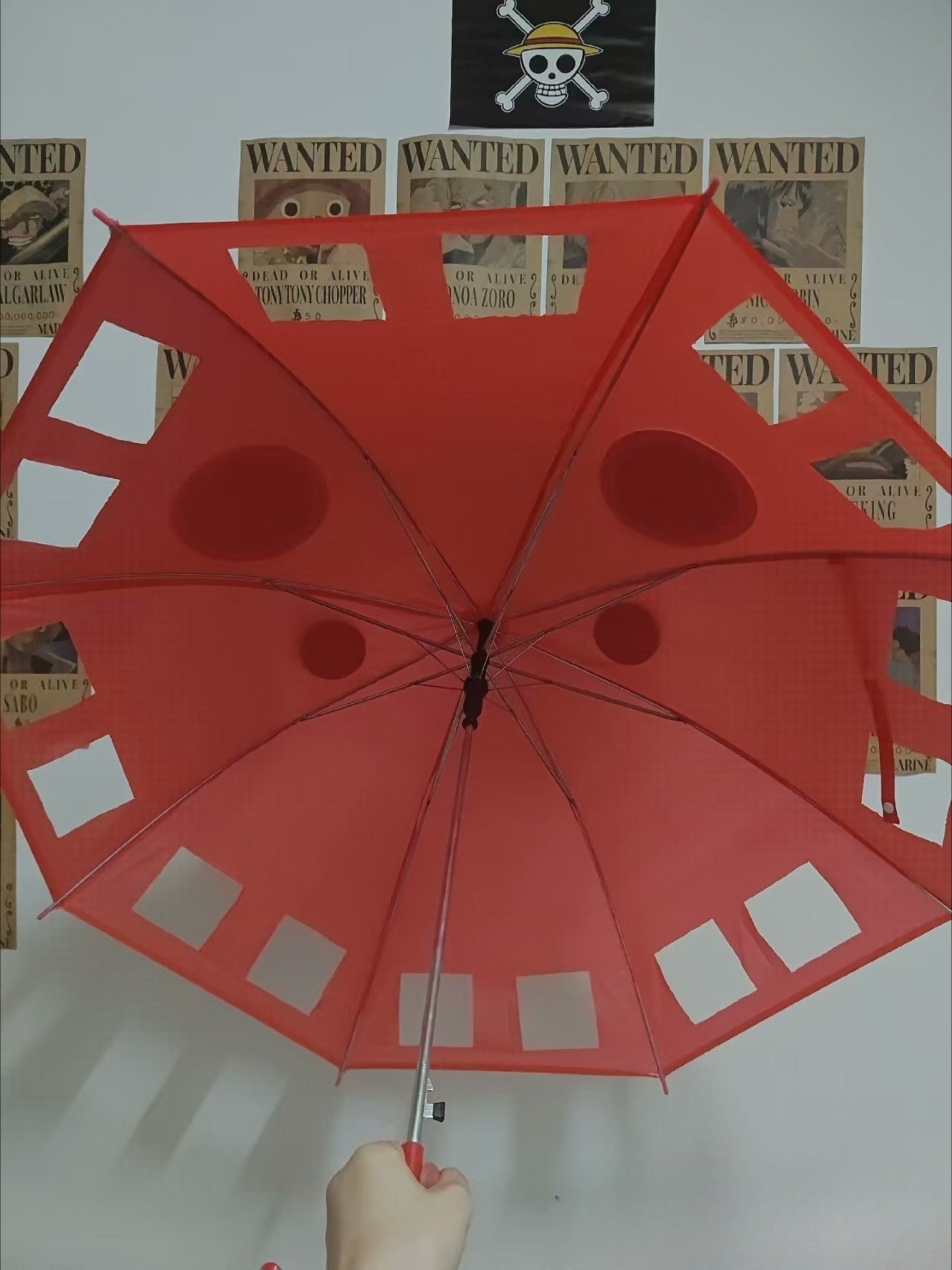 Perona Umbrella Cosplay Props for Halloween Christmas Carnival Party Events Adult COS Gift Custom Accessory