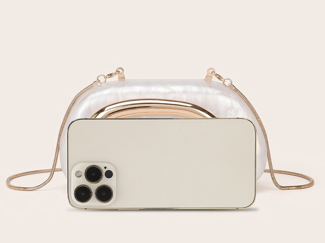 2025 Fashion Women Luxury Evening Banquet Clutch Bag Bride Metal Shoulder Wedding Purse Party Crossbody Day Closure Box Handbag