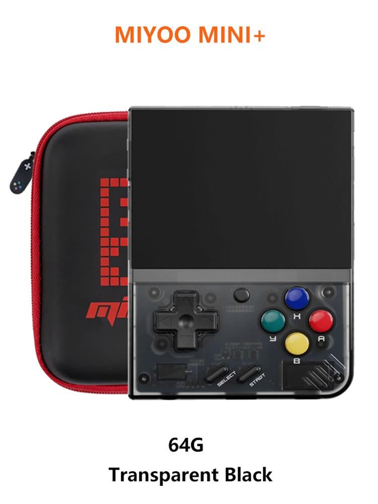 MIYOO Mini Plus Portable Retro Handheld Game Console 3.5"IPS HD Screen Mini+ Players Children's Gift Classic Gaming Emulator