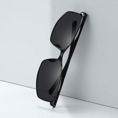 Óculos de Sol Polarizados com Armação de Metal e Lentes Fotocromáticas, Visão Noturna, Adequados para Esportes, Ciclismo, Pesca, Condução e Acampamento