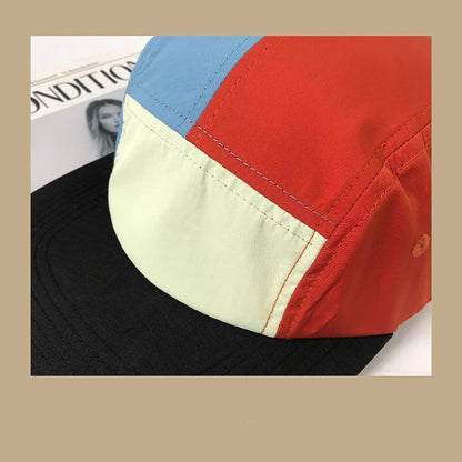 2024 Boné de 5 Painéis Secagem Rápida Retalhos Verão Masculino Feminino Chapéu Esportivo de Alta Qualidade Ajustado para Golfe Ossos Masculinos Bonés Snapback 56-60cm