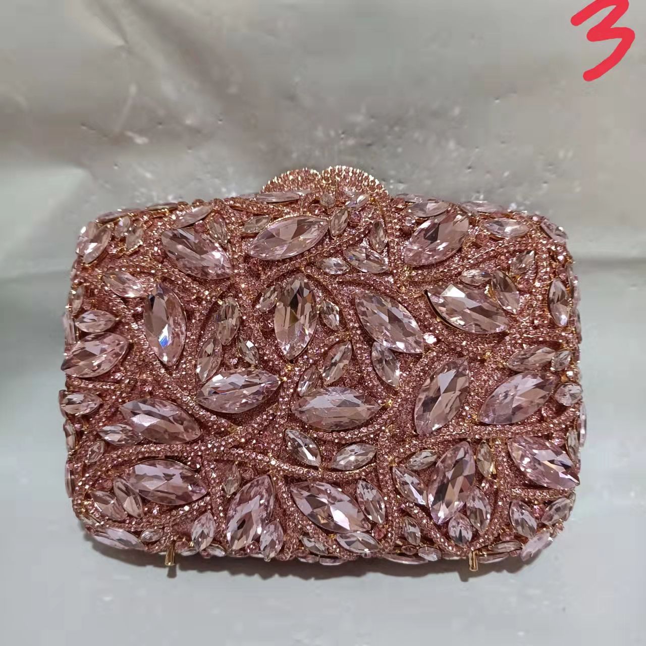 15 Colors Women Rhinestones Evening Bags Metal Diamond Mianudiere Handbag Bridal Clutches Wedding Party Stone Clutch Purse Bags