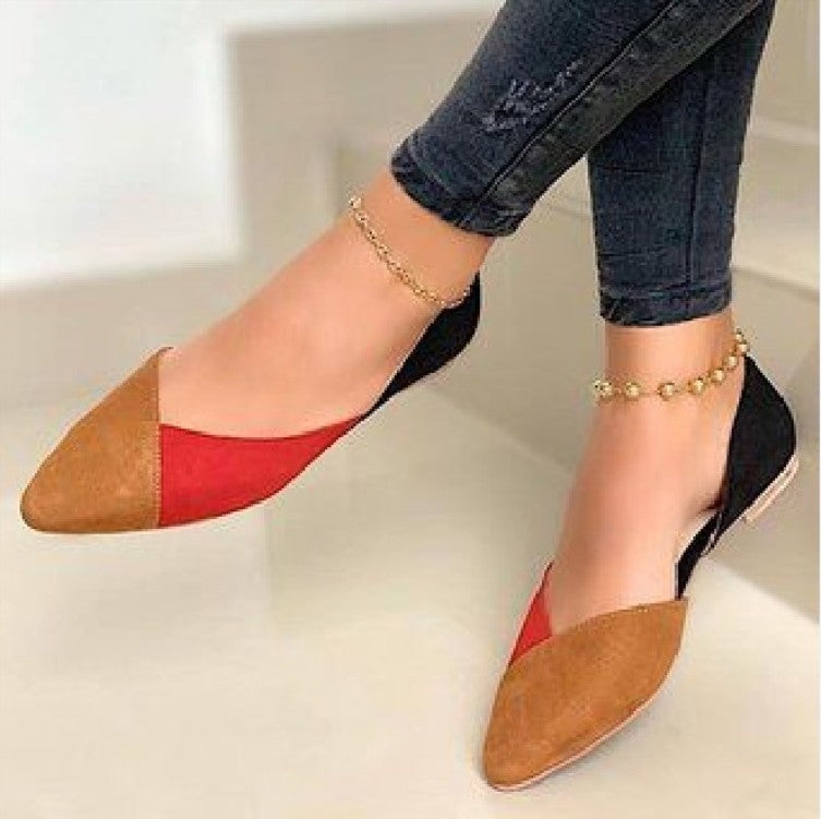 2023 New arrival women flats beautiful and fashion summer shoes low heel ballerina comfortable casual women shoes