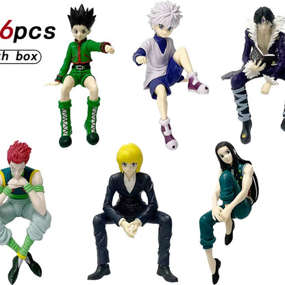 Anime Hunter x Hunter figuras de juguete 11-14cm Gon Freecss Alluka Zoldyck figura de acción Chrollo Lucilfer/Kurapika PVC model