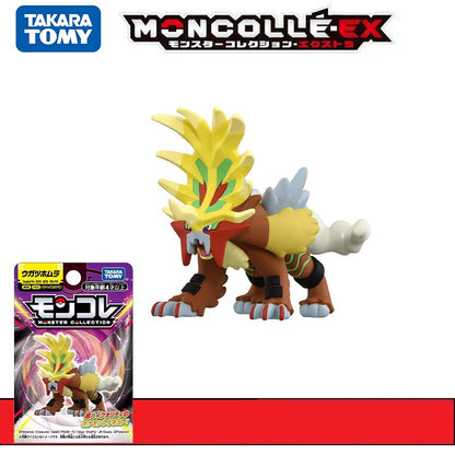 Original TAKARA TOMY Pokemon Figurine Toys Mimikyu Sylveon Lapras Charizard Umbreon Vaporeon Snorlax Model Dolls Birthday Gifts
