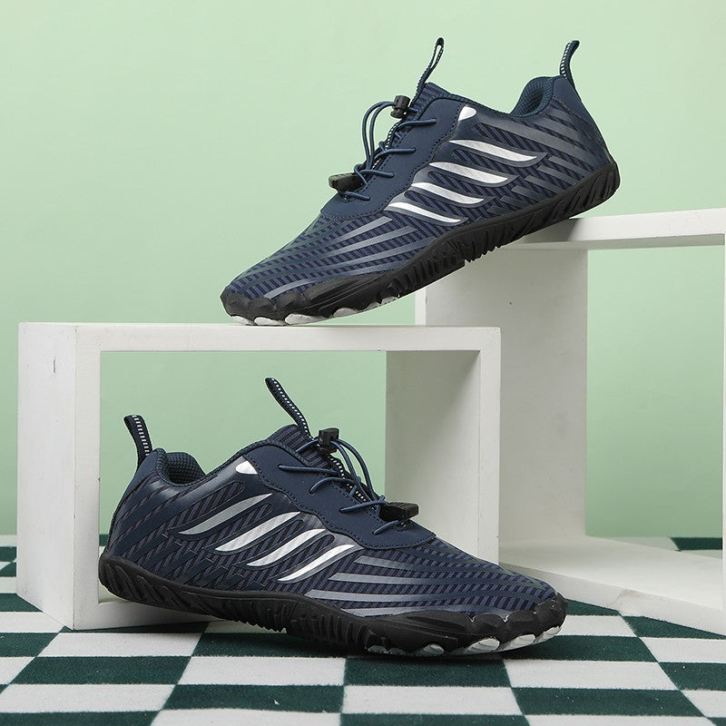 Men's Elastic Hiking Shoes Women Outdoor Sneakers for Trekking Wading Light and Comfortable Sports Shoes Non-slip Breathable