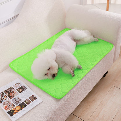 Tapete Higiênico Reutilizável Para Cães Almofada Lavável Para Cães Almofada De Treinamento À Prova D'água Tapete Absorvente De Urina Para Assento De Carro Chão Sofá