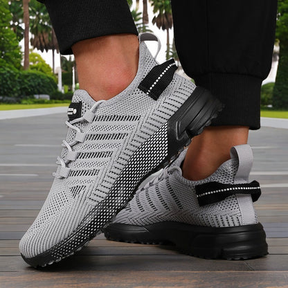 Novos Tênis Masculinos Sola Grossa Confortáveis Casuais Leves Respiráveis Sapatos de Corrida da Moda Luxuosos Tênis Masculino