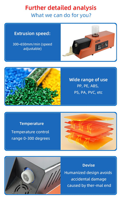 3D Printing Consumables Extruder 3D Filament Maker Desktop Filament Extruder 1.75mm 3mm Speed Adjustable Extrusion Machine