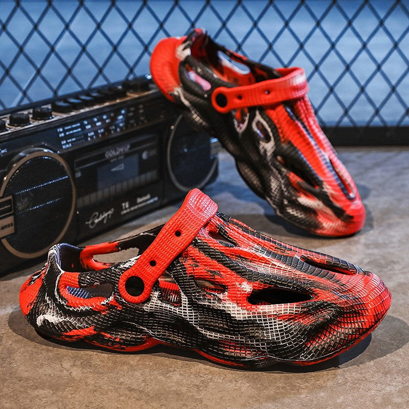 Novelty Hot Sale Garden Shoes for Women Mens Sandals EVA Lightweight Beach Clogs Summer Beach Zapatos Hombre for Men and Women