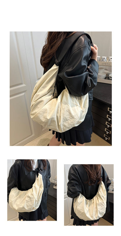 Large Capacity Simple Shoulder Bags Comfortable and Versatile Texture Crossbody Bags for Women Men Fashion Casual Storage Bags