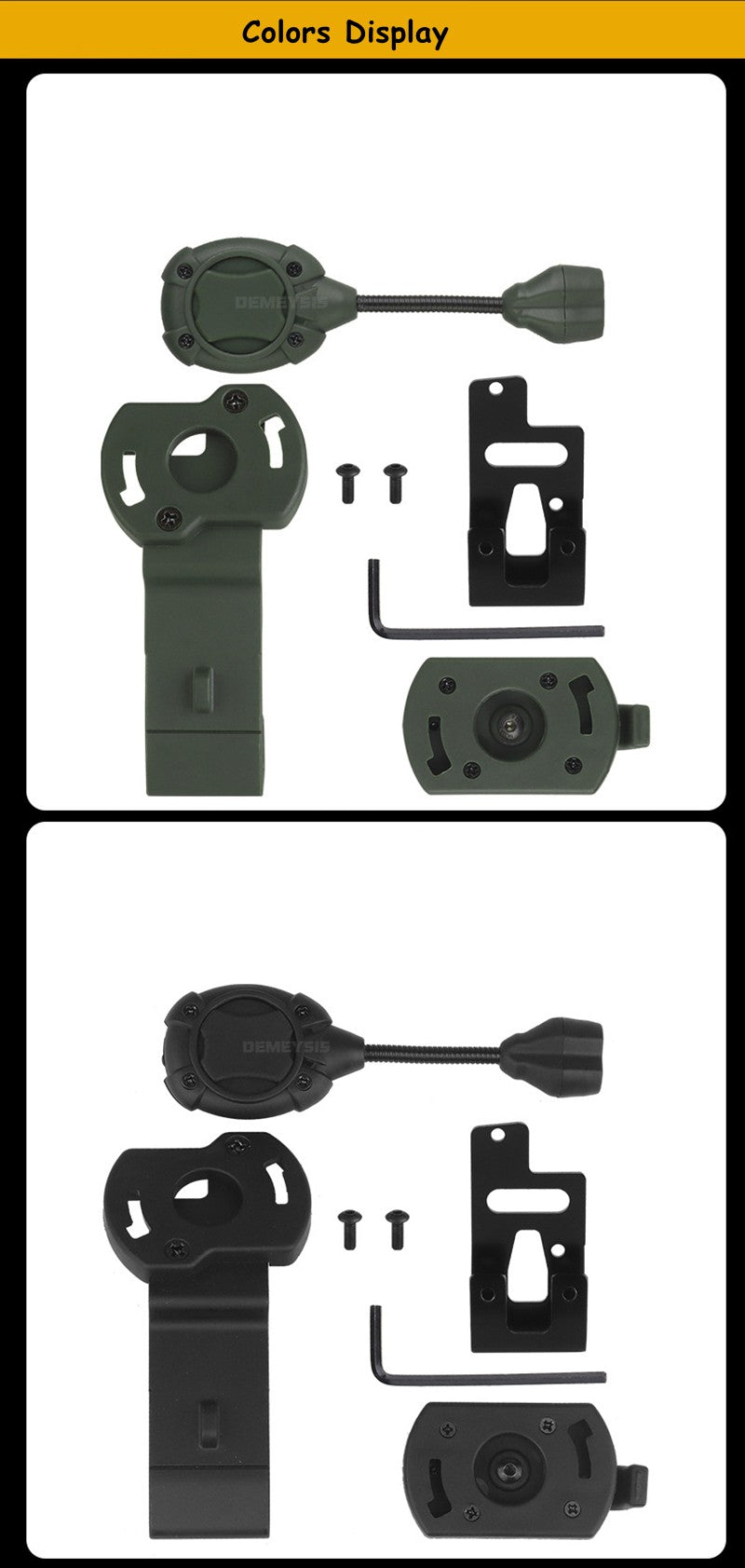Capacetes Táticos LED Interruptor de Luz Modular Sistema de Iluminação Pessoal Modo Duplo Caminhada ao Ar Livre Caça Luzes de Sinalização Lâmpada de Capacete
