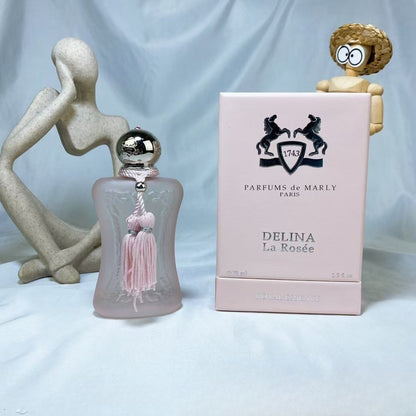 Kit de presente Eau de Parfum Exotic Rose 75ml - Perfume feminino spray 24h de longa duração, fragrância premium com envio expresso