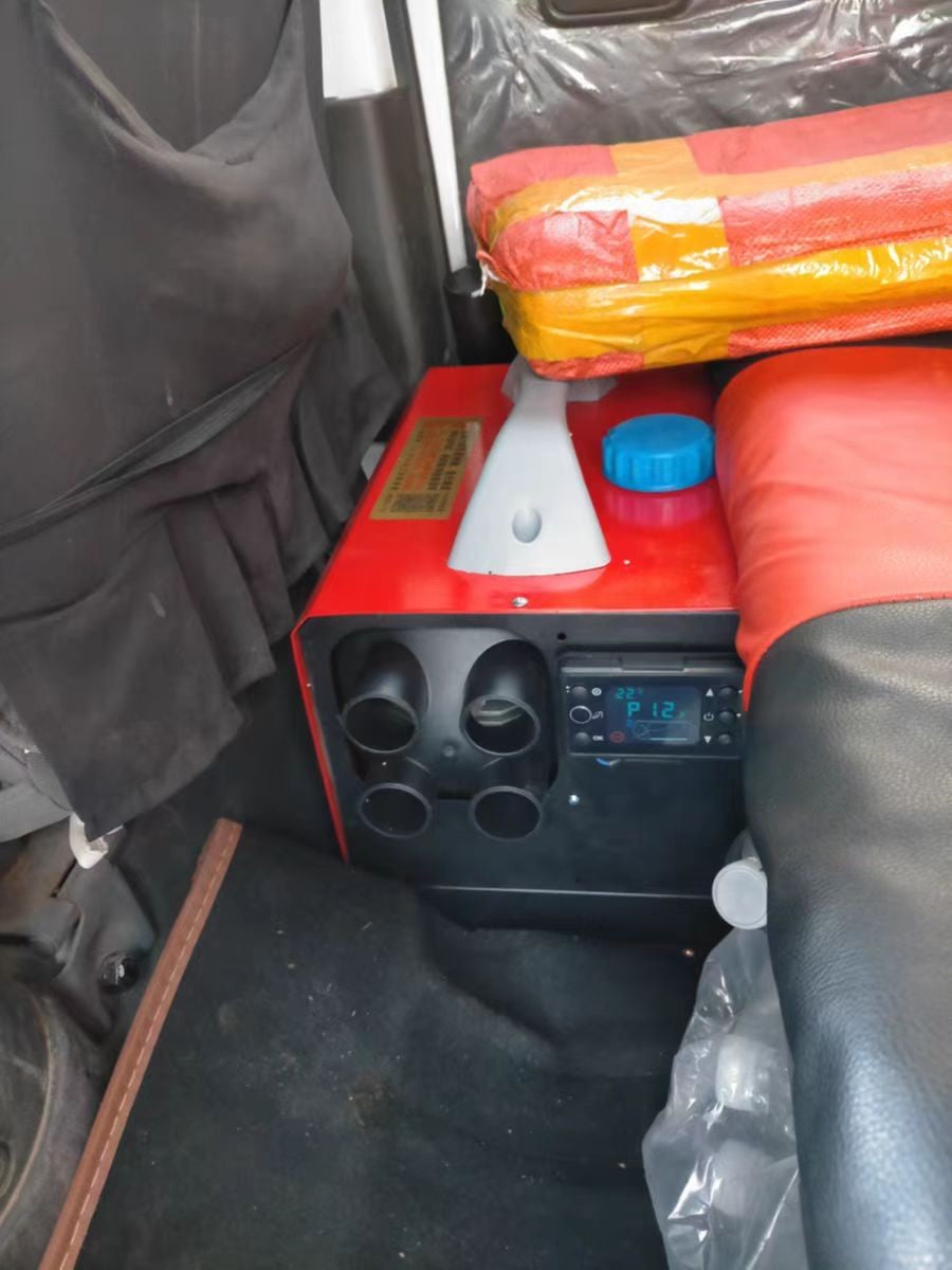 Built-in Battery Car diesel Heating Unit Air Conditioning 12V24V Parking diesel Heater 5Kw