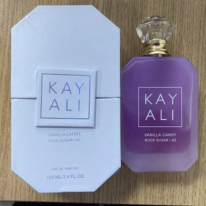 KAYALI 100ml Eau De Parfum Feminino Coleção de Perfumes de Luxo de Longa Duração com Fragrância Floral Frutada Baunilha Oriental Amadeirada Doce