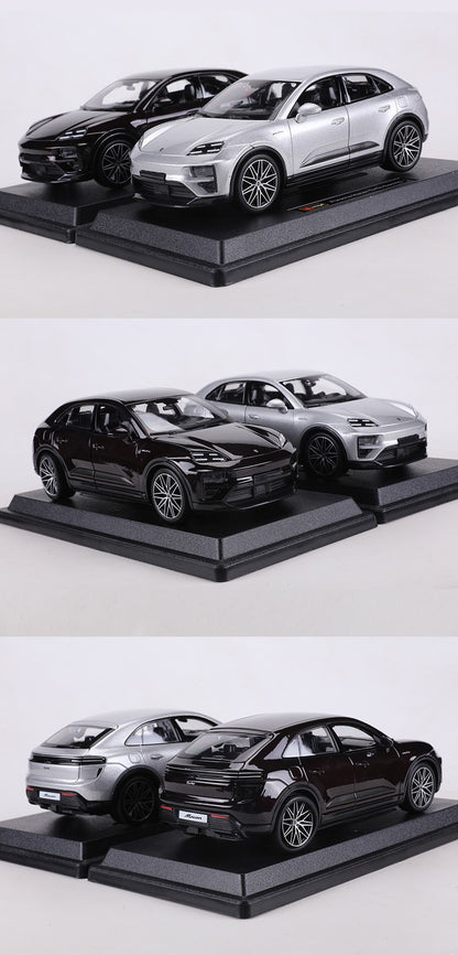Burago 1:24 Porsche Macan Turbo Carro Modelo de Liga Elétrico