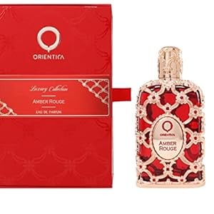 Orientica Amber Rouge 80ml Eau de Parfum Spray | Luxuosa Fragrância Unissex com Âmbar e Algas Marinhas perfumes mujer originales